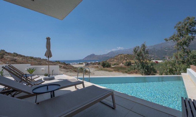 Plakias Villa | Beautiful Corallia Villa 1 with Private Pool in Plakias