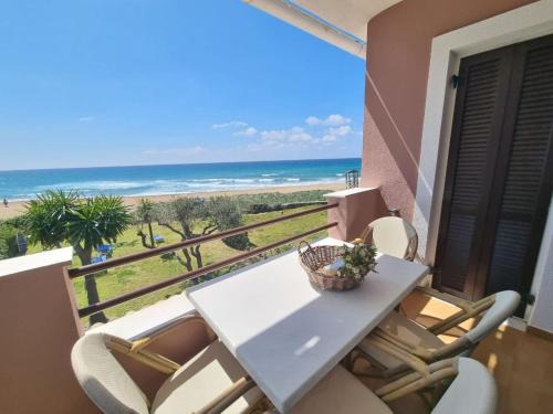 Parelia Apartment | Beachfront Glyfada Apartment with Pool & Pet-Friendly Perks