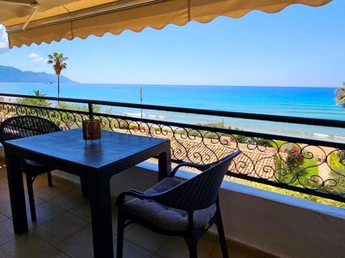Parelia Apartment | Family-Friendly Corfu Glyfada Apartment with Pool Access