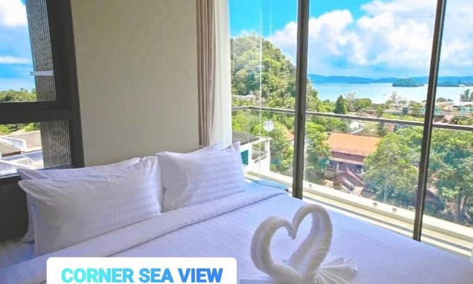 Ao Nang Apartment | Oceanfront Bliss at Corner Sea View Krabi Ao Nang 4 Stars