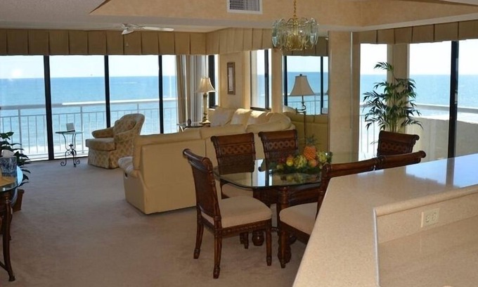 Crescent Beach Condo | Exceptional Ocean Views & Pool Access at Shoreham II 8E