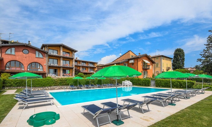 Moniga del Garda Apartment | Enjoy Lake Views from Corte Ferrari's One Bedroom Apartment