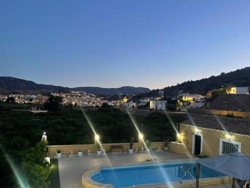 Huercal de Almeria House | Beautiful Cortijo Paulenca: Pool, Ocean View & Family-Friendly