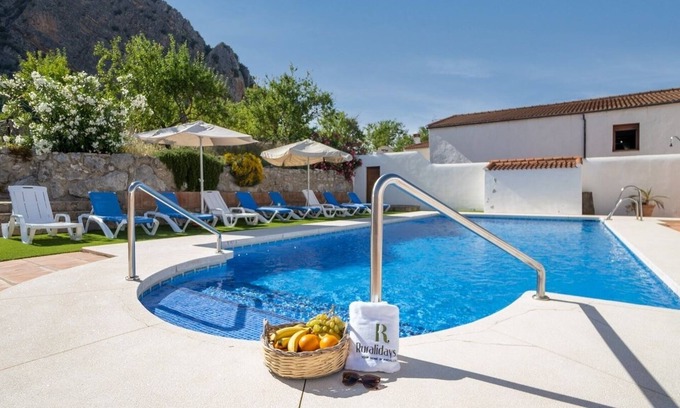 Montejaque Villa | Discover Cortijo Rural Fuente Marchal with Pool & Spa