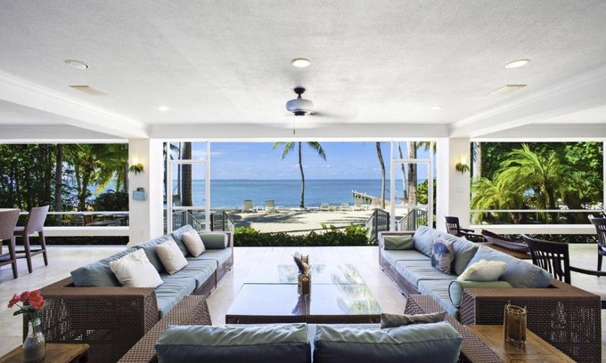 Rum Point House | Inviting Cos Kai Villa with Fireplace and Child-Friendly Amenities