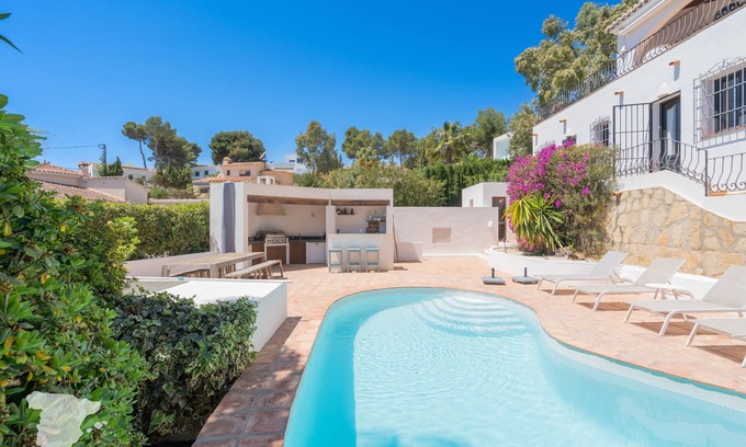 La Sabatera Villa | Relaxing Retreat at Casa la Cereza, Moraira with Pool & Spa