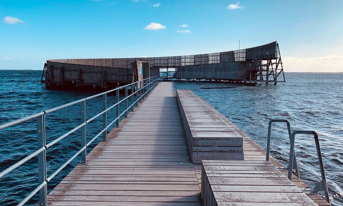 Amager Apartment | Charming 1BR Duplex with Terrace, Fireplace & Ocean Views