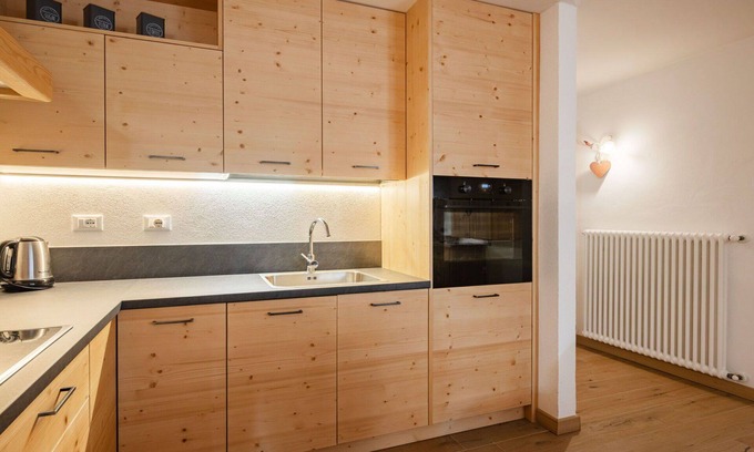 Campitello di Fassa Apartment | Cosy apartment for 4 people with WIFI, TV and balcony