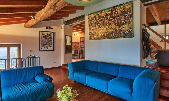 Caprino Veronese House | Inviting Villa Apartment for 6 with Lake View & Patio
