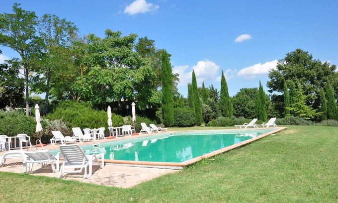 Il Poggio Apartment | Inviting Apartment with Pool, Pets Welcome & Panoramic Views
