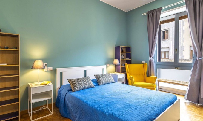 Ticinese Apartment | Cosy apartment for 4 guests with A/C, WIFI, TV and balcony