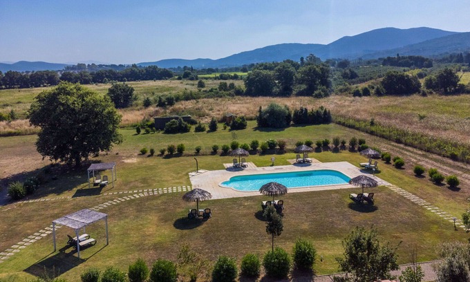 Scarlino Apartment | Cozy Apartment with Pool, Pets Allowed & Panoramic Views