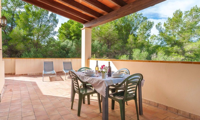 Cala Murada Apartment | Charming Oceanfront Apartment for 4 with Terrace & A/C