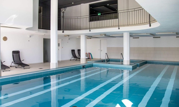 Falera Apartment | Cosy apartment for 4 people with pool, WIFI, TV, balcony, panoramic view and parking