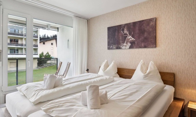 Lenzerheide Apartment | Cosy apartment for 4 people with WIFI, TV and balcony