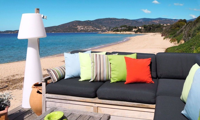 Sagone House | Cosy apartment in villa for 6 guests with TV, terrace, pets allowed and parking