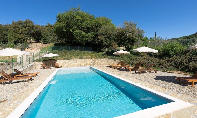 Villa A Sesta Apartment | Inviting Apartment with Pool, A/C and Panoramic Views