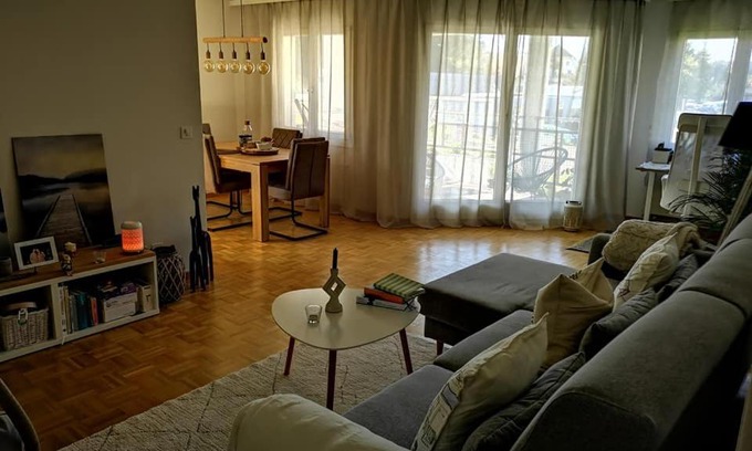 Riedholz House | Inviting Bedroom with Private Bathroom - Rated 10/10