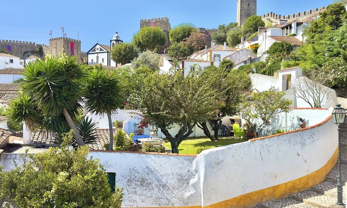 Obidos Apartment | Idyllic Stay at Casa do Candeeiro Inside Óbidos Castle