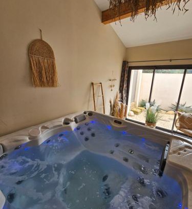 Saint-Siffret House | Charming Love House: Guest Rated 9.8 with Pool & Hot Tub