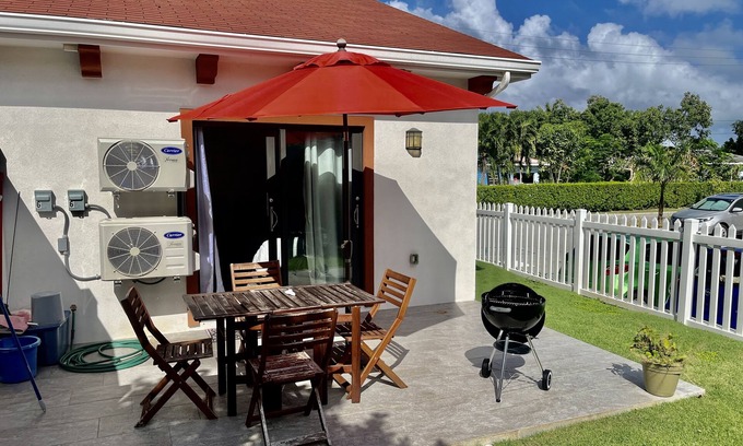 Northwest Point Apartment | Modern Coastal Retreat with Pool, Breakfast & Dive Access