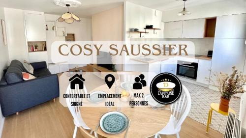 Old Town Apartment | Inviting Saussier: Comfort in a Family-Friendly Retreat