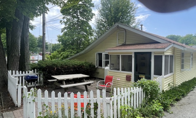 Ludington Cottage | Discover Cottage 5: Private Lake View Retreat Awaits