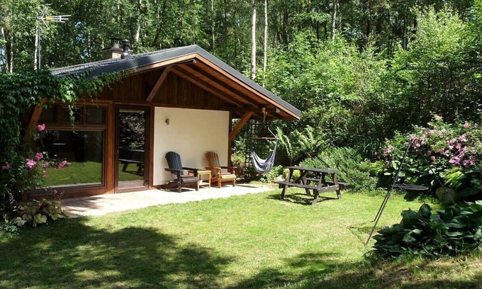 Krokowa House | Serene Cottage in Birch Forest with Spa and Hot Tub
