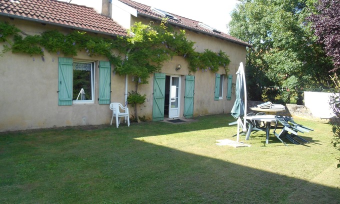 Saint-Baussant Cottage | Cottage in Lorraine: 3 bdr, garden, near Lake Madine