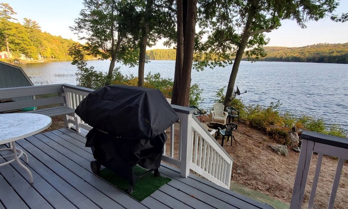 Parsonsfield Cottage | Inviting Cottage on West Pond with Ocean and Lake Views