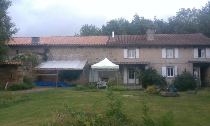 Saint-Barthelemy-de-Bussiere House | Charming Country House with Jacuzzi and Scenic Hiking Trails