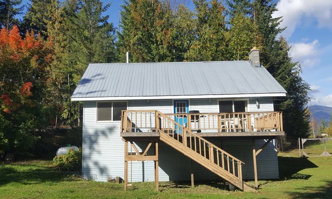 Eagle Bay House | Cozy Country Cottage with Enclosed Yard in Serene Woods