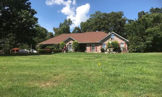 Fayetteville House | Nature's Retreat: Pet-Friendly Estate with EV Charging