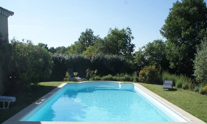 La Capelle-et-Masmolene House | Relaxing Country Villa with Pool and Fenced Park for 8