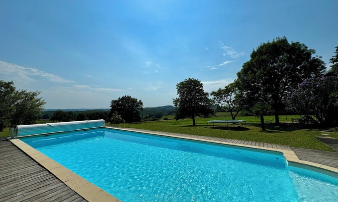 La Chapelle-Saint-Jean House | Discover La Chapelle Saint Jean: Poolside Character Retreat