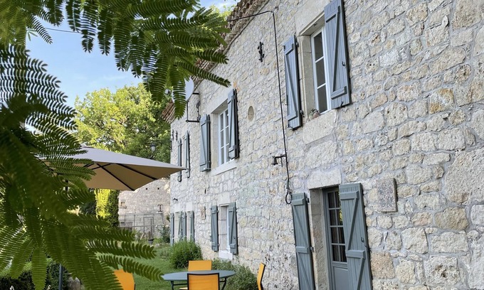 Montcuq Other | Serene Country House: Nature, Pool & Ocean Views Await