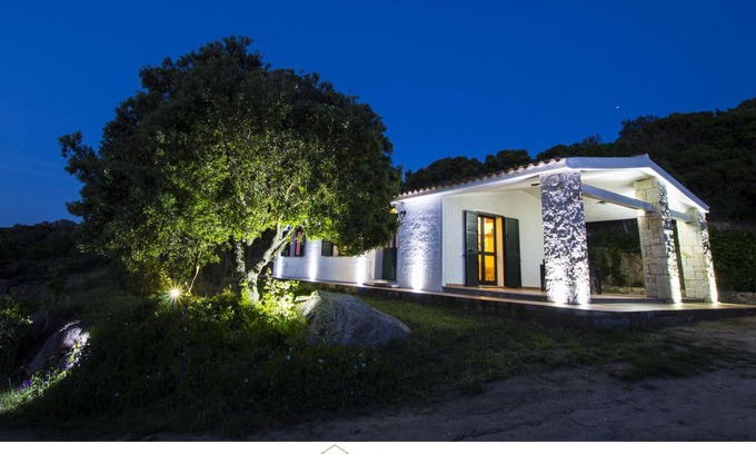 San Franciscu d'Aglientu House | Idyllic Aglientu House with Garden and Oceanfront Views
