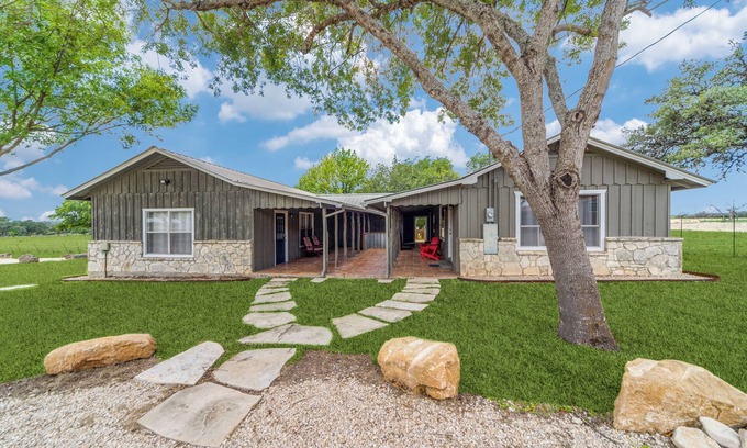 Comfort House | Serene Country Escape with Pool & Spa in Texas Hill Country