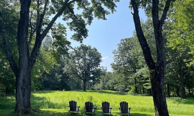 Saratoga Springs House | Cozy Country Home Near Saratoga: Spa & Hot Tub Access