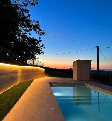 Monte Vidon Combatte Villa | Elegant Villa with Pool, Garden & Oceanfront Views