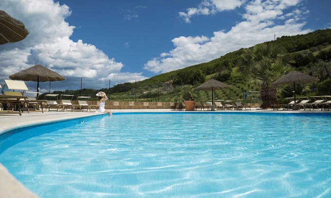 Colonnella House | Relax at Country House Il Cascinale with Ocean Views & Spa