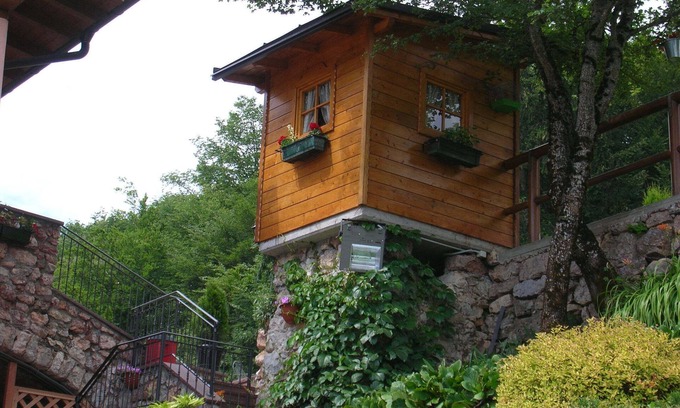 Cavedago Apartment | Cozy Country House in Adamello Brenta with Spa & Pool