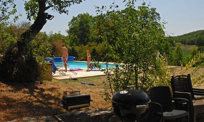 Frayssinet House | Tranquil Country House with Private Pool & Mature Gardens
