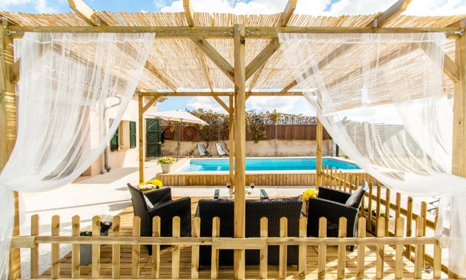 Sant Joan House | Pet-Friendly Country House Son Rebassa with Pool & High Rating