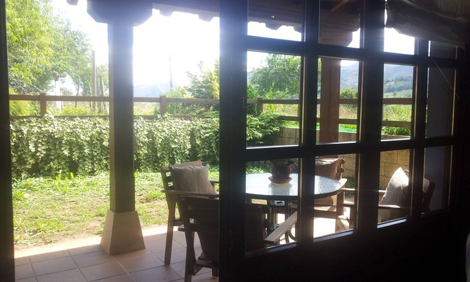 La Llana Cottage | Cozy Country House with Private Garden and Hot Tub in Asturias