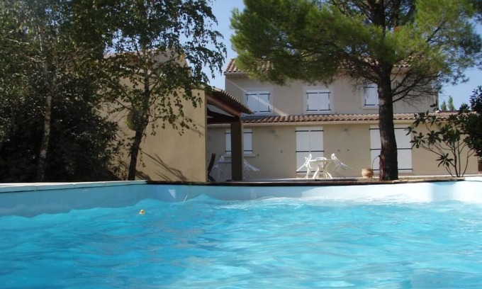 Courthezon House | Idyllic Country House with Private Pool & Riverside Garden