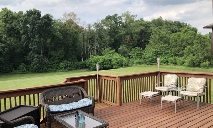 Saint Marys  Saint Joseph County House | Idyllic Country Retreat 25 Minutes from Notre Dame