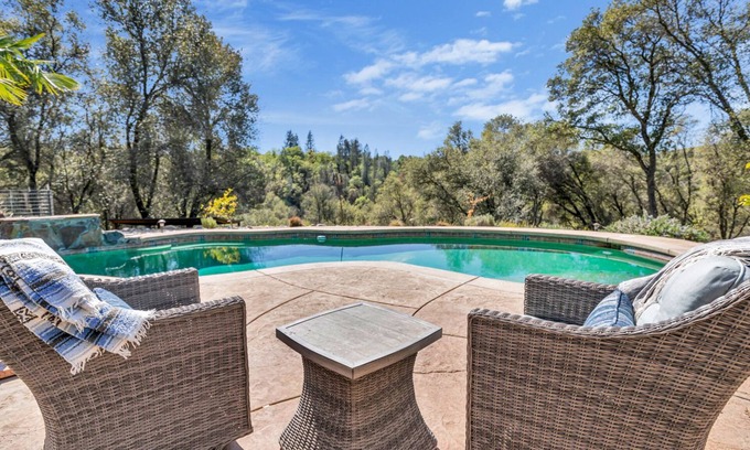 Placerville House | Cozy Retreat with Ocean Views and Pet-Friendly Amenities