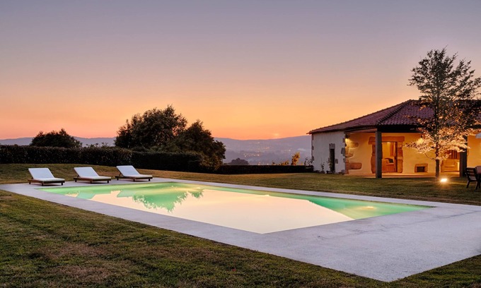 Braga Other | Idyllic Countryside Retreat with Private Pool & Spa