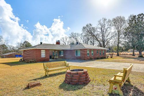 Lawson House | Serene Marion Retreat Surrounded by Fishing and Trails